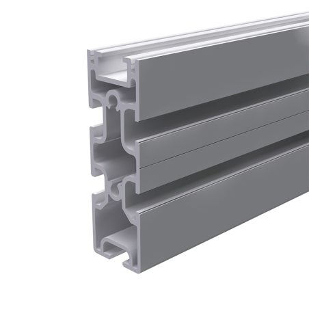 Profilé aluminium - TR - 30x90 mm - Système de transfert à palette