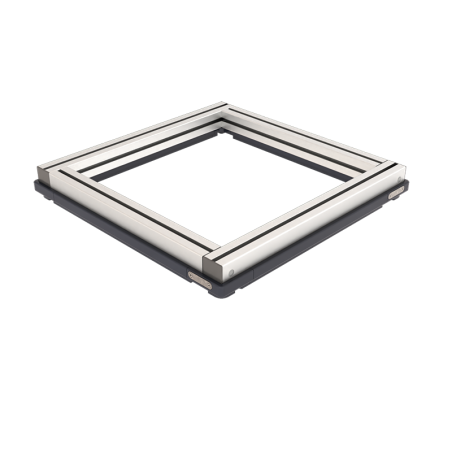 Palette porte-pièce - 500x500 mm - TRM - Système de transfert à palette