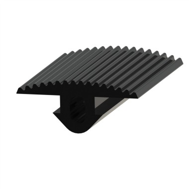 Profilé cache-rainure (Au rouleau de 20 m) - Rainure 8 mm - 32x4 mm - Antidérapant - Elcom shop