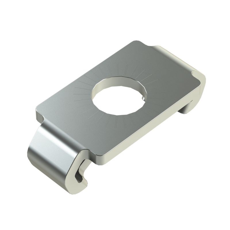 Agrafe de fixation standard profilé aluminium – Rainure 8 mm – Section 30 mm