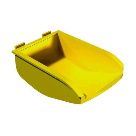 Bac - 8 mm - 105x130 mm - Jaune