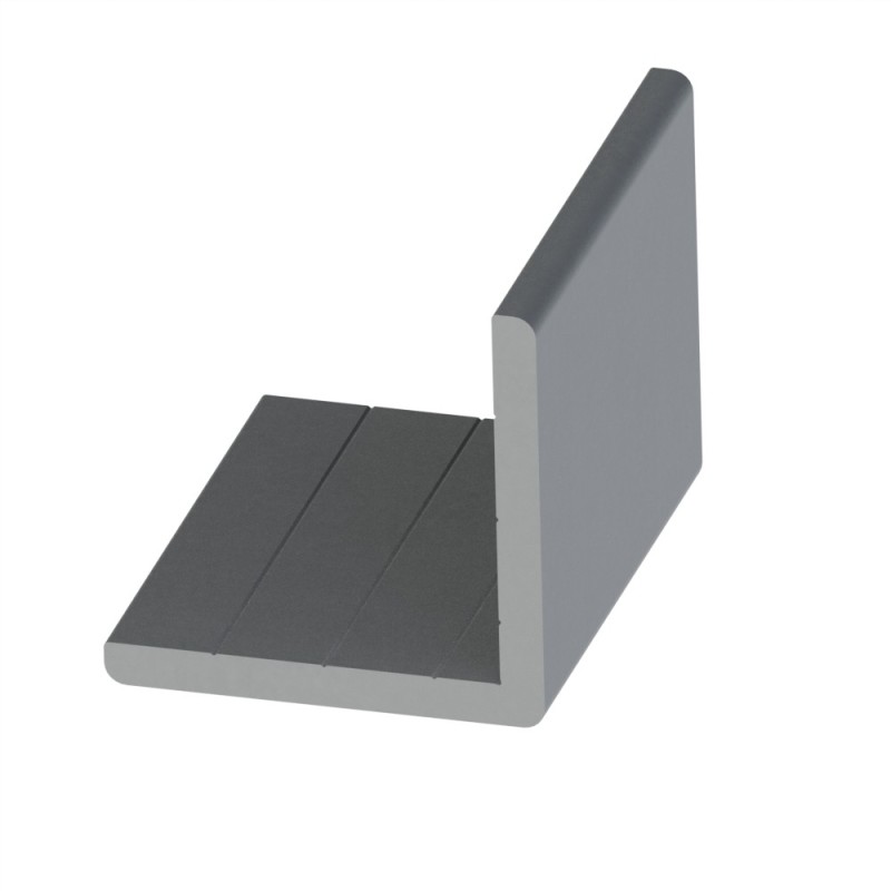Profilé cornière aluminium (Barre de 2 m) – Section 40x40x4 mm - Elcom shop