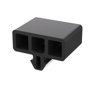 Profilé d’encadrement (Coupe max 2 m) - 8 mm – 40x40 mm - Economique - Elcom shop