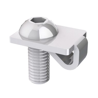 Fixation standard profilé aluminium – Rainure 8 mm – Unilatérale - ESD - Elcom shop