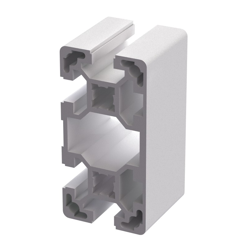 Profilé aluminium (Coupe max 6 m) – 10 mm – 80x40 mm – 2N - Léger - Elcom shop