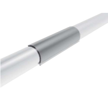 Utilisation - Profilé aluminium porte étiquette D30 - Diamètre 30 mm (Barre de 2 m) - Elcom shop
