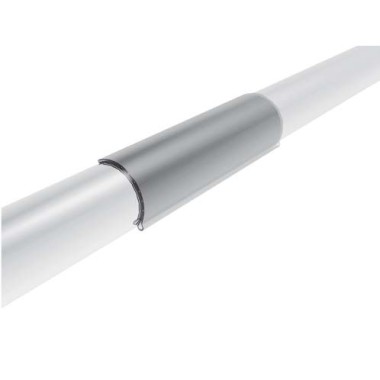 Utilisation - Profilé aluminium porte étiquette D30 - Diamètre 30 mm (Barre de 102 mm) - Elcom shop