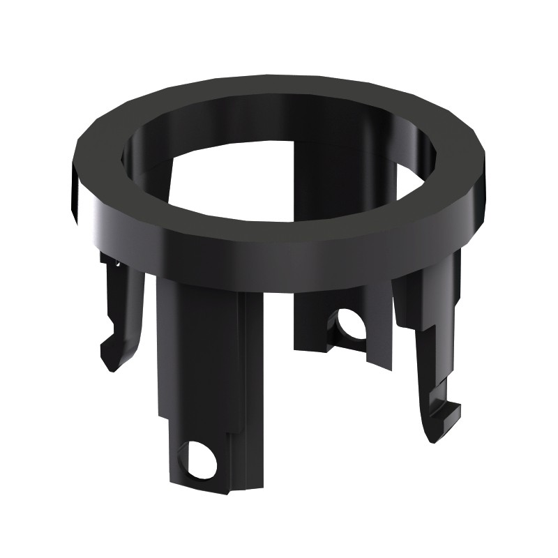 Bague de palier - profilé aluminium rond - D40/D30 - Diamètre 40/30 mm - ESD - noire - Elcom shop