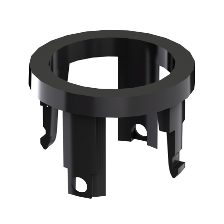 Bague de palier - profilé aluminium rond - D40/D30 - Diamètre 40/30 mm - ESD - noire - Elcom shop