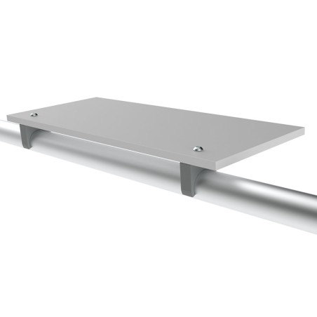 Utilisation - Bride de fixation – profilé aluminium rond – D30 – Diamètre 30 mm