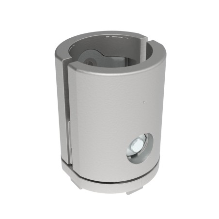 Connecteur profilé aluminium rond – Rainure 8 mm – D30-90° – Diamètre 30 mm – Elcom shop