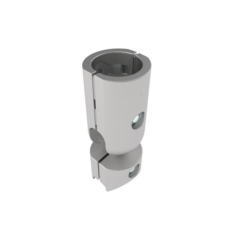 Fixation à rotule pour profilé aluminium rond D30 – Diamètre 30 mm – Elcom shop