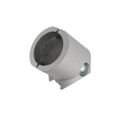 Connecteur d'angle profilé aluminium rond – D30-45° – Diamètre 30 mm – Elcom shop
