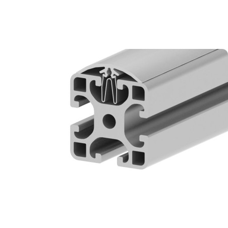 Utilisation - Clip de fixation en acier pour profilé aluminium - Rainure 8 mm
