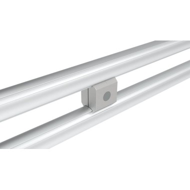 Utilisation - Connecteur parallèle pour profilé aluminium rond – D30 – Diamètre 30 mm