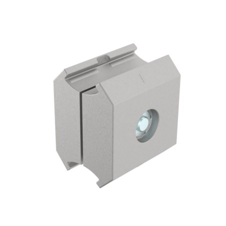 Connecteur parallèle pour profilé aluminium rond – D30 – Diamètre 30 mm – Elcom shop