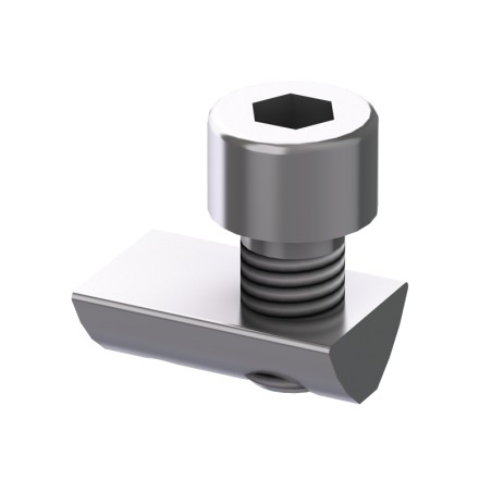 Kit de fixation pour profilé aluminium – Rainure 8 mm – D30 – Diamètre 30 mm – Elcom shop