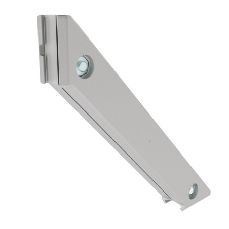 Équerre de renfort profilé aluminium rond – 45° – D30 – Diamètre 30 mm - Elcom shop