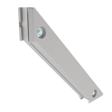 Équerre de renfort profilé aluminium rond – 45° – D30 – Diamètre 30 mm - Elcom shop