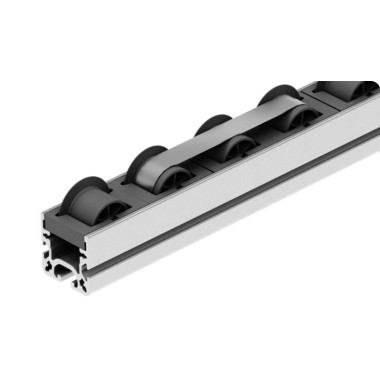 Utilisation – Frein D28 pour rail à galets en profilé aluminium – Noir – Elcom shop