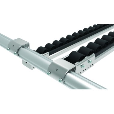 Utilisation – Kit fixation à griffe pour rail à galets et guidage central en profilé aluminium D30 – Diamètre 30 mm – Elcom shop