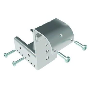 Kit fixation à griffe pour rail à galets et guidage central en profilé aluminium D30 – Diamètre 30 mm – Elcom shop
