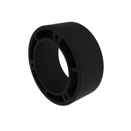 Galet individuel pour profilé aluminium rond - D40/D30 - Diamètre 40/30 mm - ESD - noir - Elcom shop