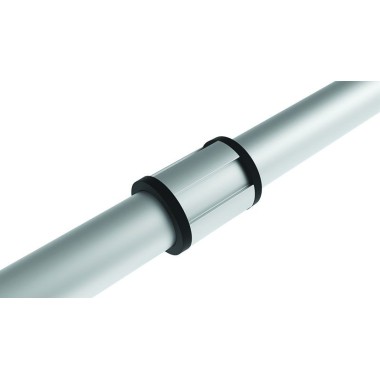 Utilisation - Palier lisse linéaire pour profilé aluminium rond - D40/D30 - Diamètre 40/30 mm - ESD - noir - Elcom shop