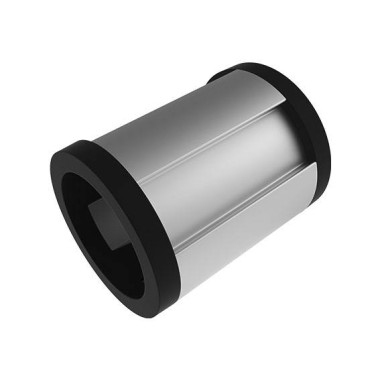 Palier lisse linéaire pour profilé aluminium rond - D40/D30 - Diamètre 40/30 mm - ESD - noir - Elcom shop