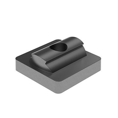 Adaptateur profilé aluminium rond – Rainure 10 mm – D28 – Diamètre 28 mm – Elcom shop