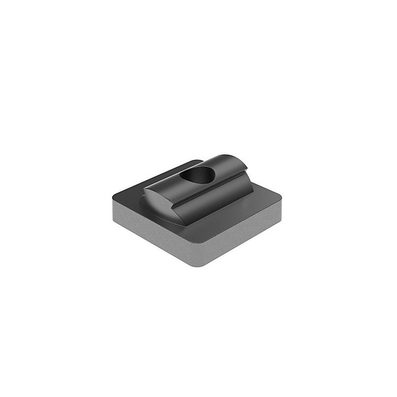 Adaptateur profilé aluminium rond – Rainure 10 mm – Section 45x45 mm – D28 – Diamètre 28 mm – Elcom shop
