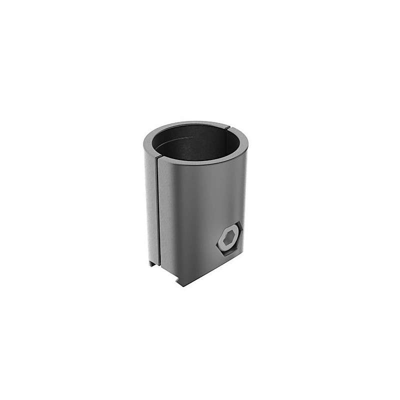 Connecteur d'angle pour profilé aluminium rond – D28-90° – Diamètre 28 mm – Elcom shop