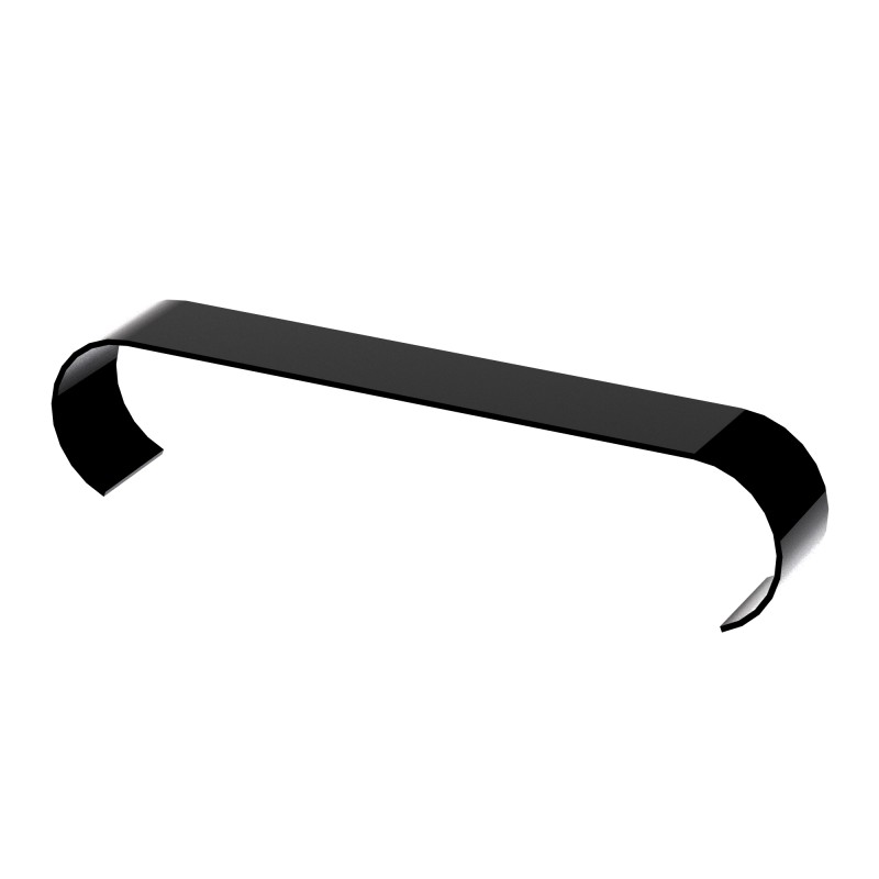 Tôle de freinage pour rail à galets en profilé aluminium rond – D28 – Diamètre 28 mm – Elcom shop