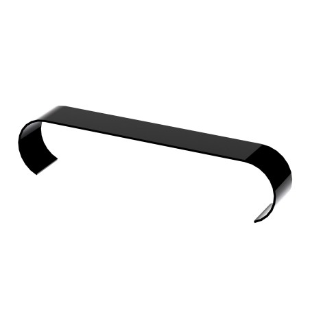 Tôle de freinage pour rail à galets en profilé aluminium rond – D28 – Diamètre 28 mm – Elcom shop
