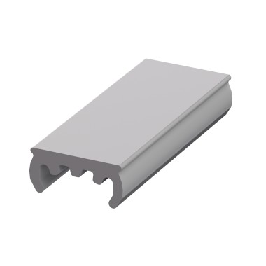 Rail de glissement pour profilé aluminium rond - 2M - D28 - Diamètre 28 mm - Elcom shop