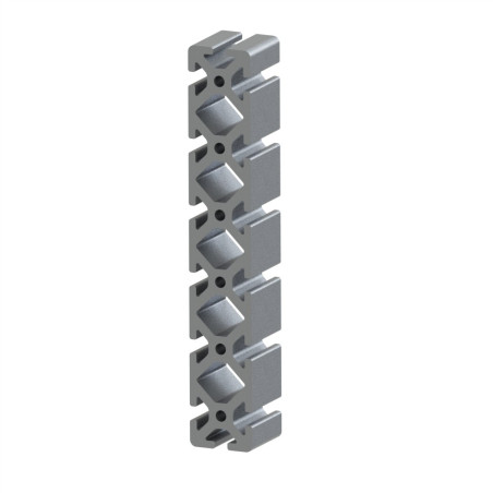 Profilé aluminium (Barre de 6 m) – Rainure 8 mm – 240x40 mm – Lourd - Elcom shop