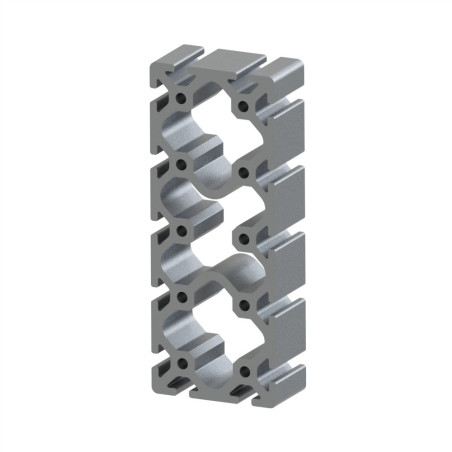 Profilé aluminium (Barre de 6 m) – Rainure 8 mm – 200x80 mm – Lourd - Elcom shop