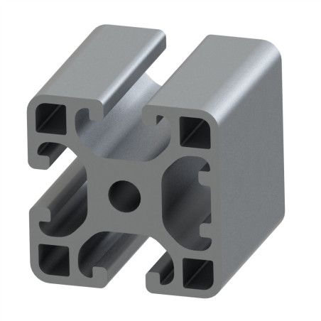 Profilé aluminium (Barre de 6 m) – 8 mm – Section 40x40 mm - 1N - léger - Elcom shop