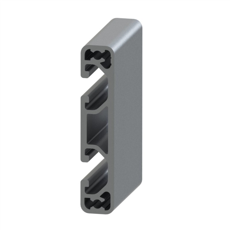 Profilé aluminium (Barre de 3 m) – Rainure 6 mm – 60x12 mm – Léger - Elcom shop Profilé aluminium (Barre de 3 m) – Rainure 6 mm – 60x12 mm – Léger - Elcom shop