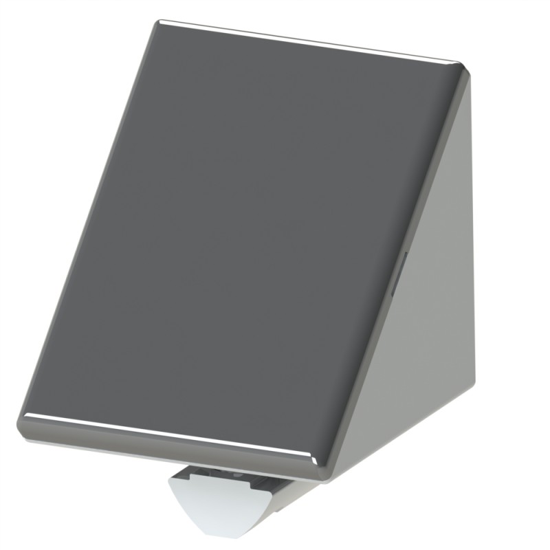 Kit équerre profilé aluminium – Rainure 8 mm – Section 40x40x40 mm - Elcom shop