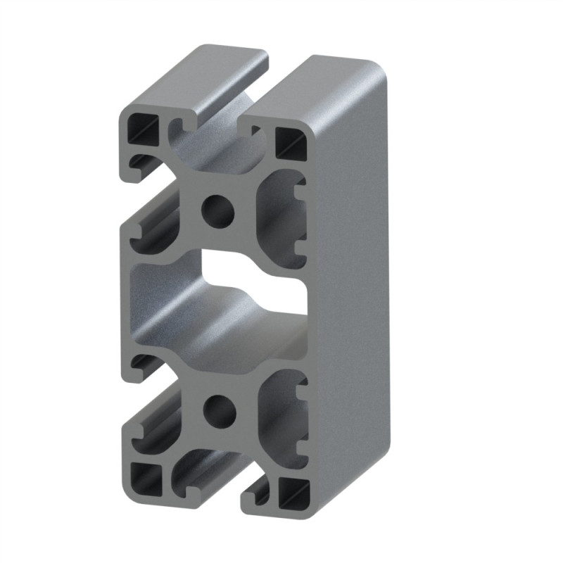 Profilé aluminium (Barre de 6 m) – 8 mm – 80x40 mm – 2N - Léger - Elcom shop
