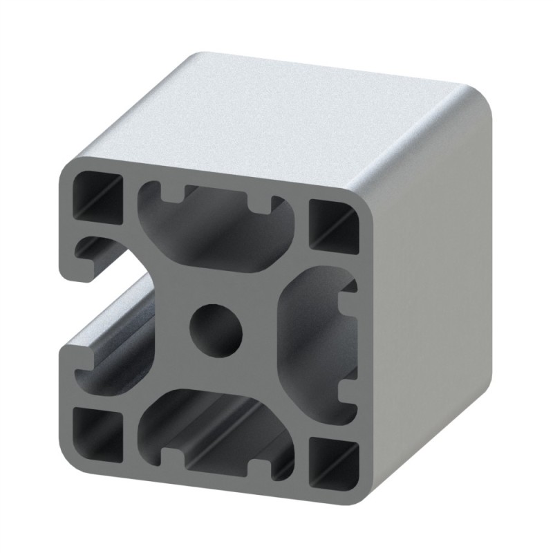 Profilé aluminium (Barre de 6 m) – 8 mm – 40x40 mm – 3N - Léger - Elcom shop Profilé aluminium (Barre de 6 m) – 8 mm – 40x40 mm – 3N - Léger - Elcom shop