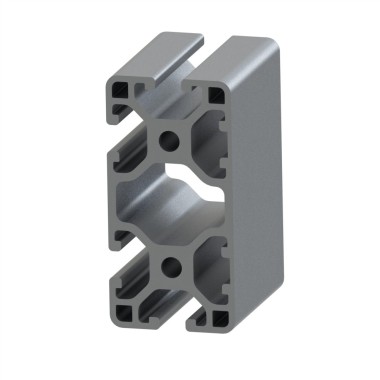 Profilé aluminium (Barre de 6 m) – Rainure 6 mm – 60x30 mm – 2N - Léger - Elcom shop