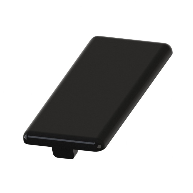 Embout profilé aluminium -Rainure 5 mm – Section 40x20 mm - Elcom shop Embout profilé aluminium -Rainure 5 mm – Section 40x20 mm - Elcom shop