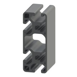 Profilé aluminium 80x32 mm – Rainure 8 mm - Léger
