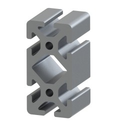 Profilé aluminium (Coupe max 6 m) – 8 mm – Section 80x40 mm - lourd - Elcom shop