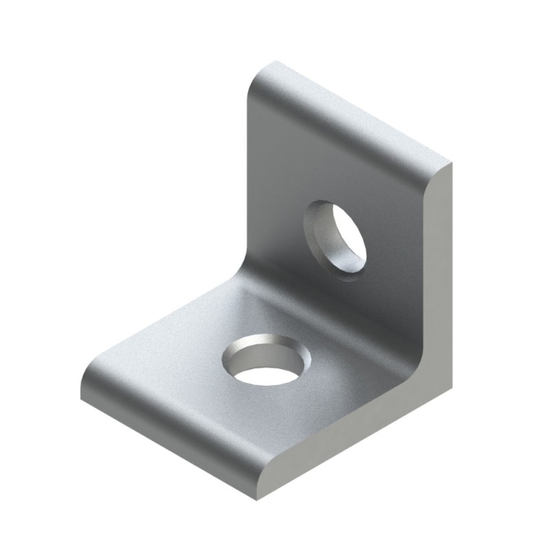 Equerre d’assemblage profilé aluminium V2 – Section 20x20 mm - Elcom shop Equerre d’assemblage profilé aluminium V2 – Section 20x20 mm - Elcom shop
