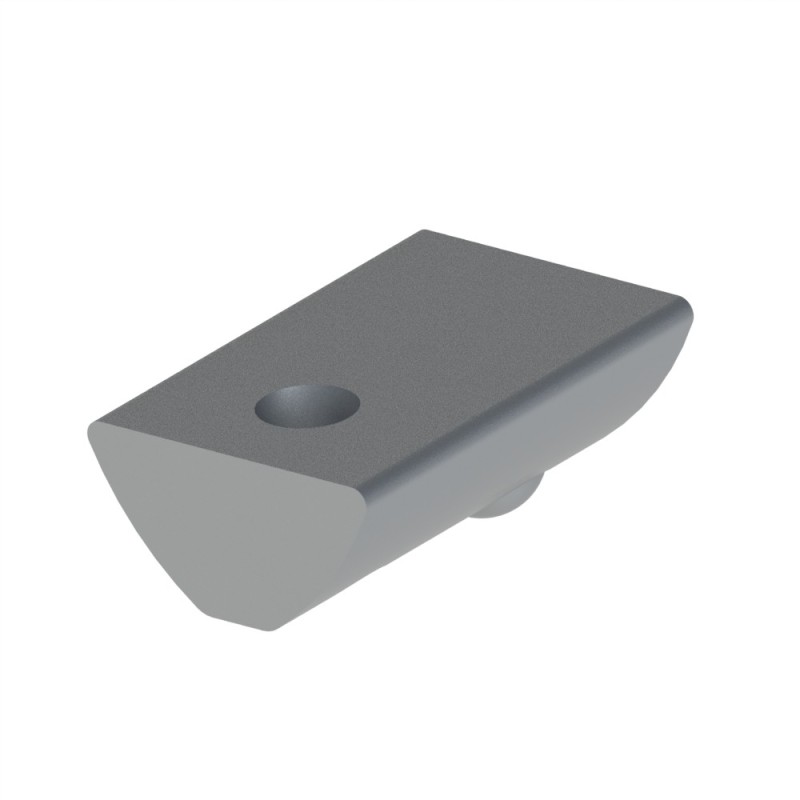Ecrou profilé 8 ST - Taraudage M3 - Rainure 8 mm - Elcom shop Ecrou profilé 8 ST - Taraudage M3 - Rainure 8 mm - Elcom shop