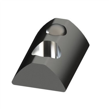 Ecrou inox profilé aluminium 5 ST - Taraudage M5  - Rainure 5 mm - Elcom shop
