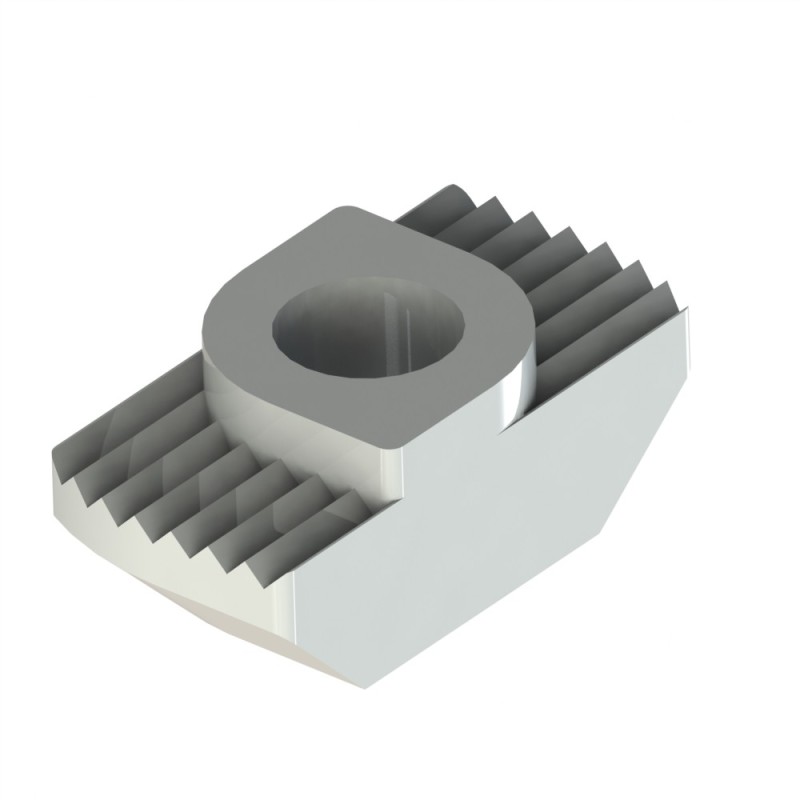 Ecrou à tête rectangulaire 6 profilé – Taraudage M4 – rainure 6 mm - Elcom shop Ecrou à tête rectangulaire 6 profilé – Taraudage M4 – rainure 6 mm - Elcom shop